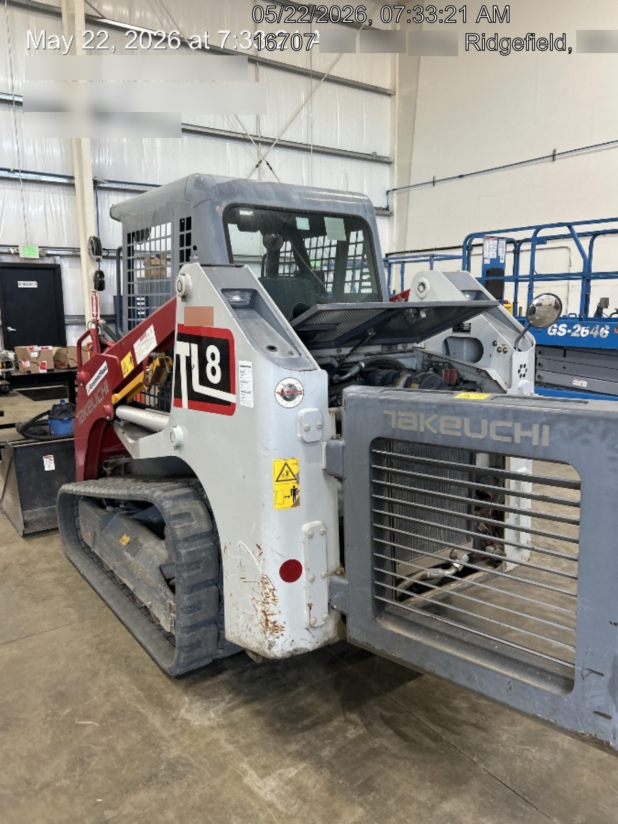 2019 TAKEUCHI TL8W