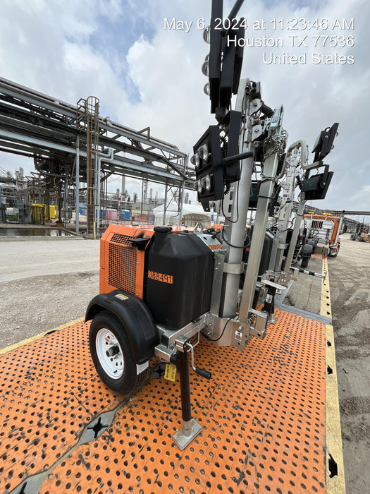 2024 Wanco WLTT-4MM4K Diesel, Deep Sea Controller, Shore Power Plug, Auto Start, (4) 350W LED Floodlights, 4kW Generator, 60 Gal Fuel Tank, 2" Ball, T3