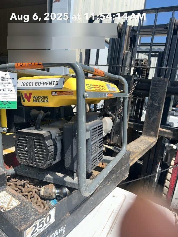 2021 WACKER NEUSON GP2500A