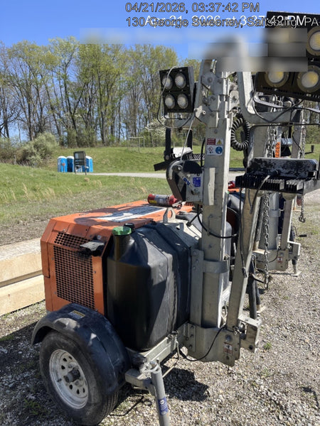 2024 Wanco WLTT-4MM4K Diesel, Deep Sea Controller, Shore Power Plug, Auto Start, (4) 350W LED Floodlights, 4kW Generator, 60 Gal Fuel Tank, 2" Ball, T3