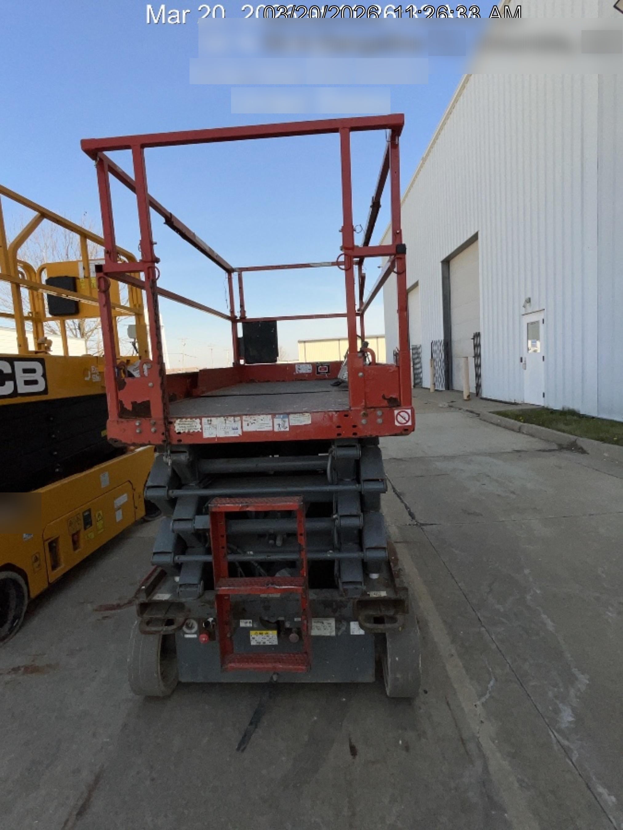 2016 Skyjack SJIII-4632 Standard Rental Specs