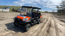 2022 Kubota RTV-X1140W-H Plastic Canopy, Windshield Acrylic Clear, LED Strobe Light, Wire Harness Kit, Back up Alarm