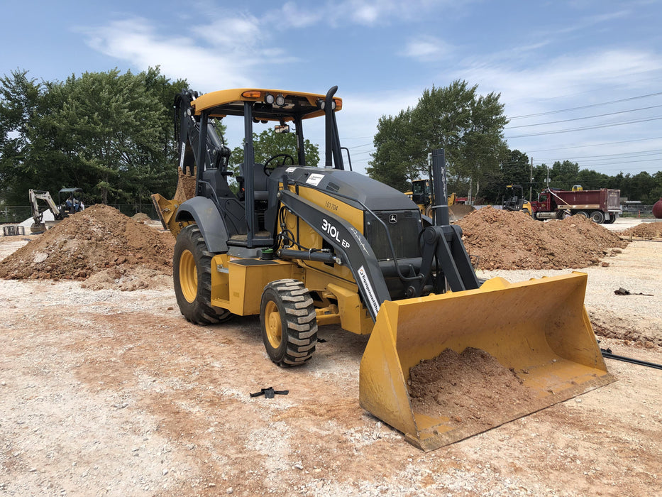 2020 John Deere 310LEP Canopy, 4WD, Standard Stick, Pilot Controls, 2 Way Hydraulics, TAG Manual QC