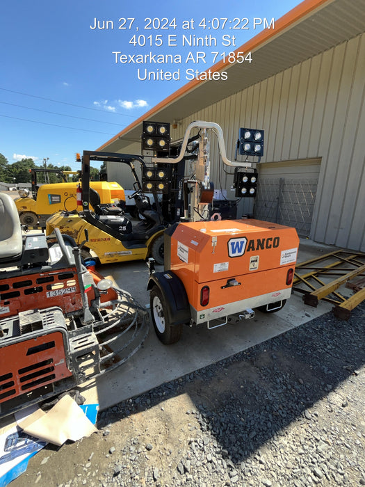 2024 Wanco WLTT-4MM4K Diesel, Deep Sea Controller, Shore Power Plug, Auto Start, (4) 350W LED Floodlights, 4kW Generator, 60 Gal Fuel Tank, 2" Ball, T3