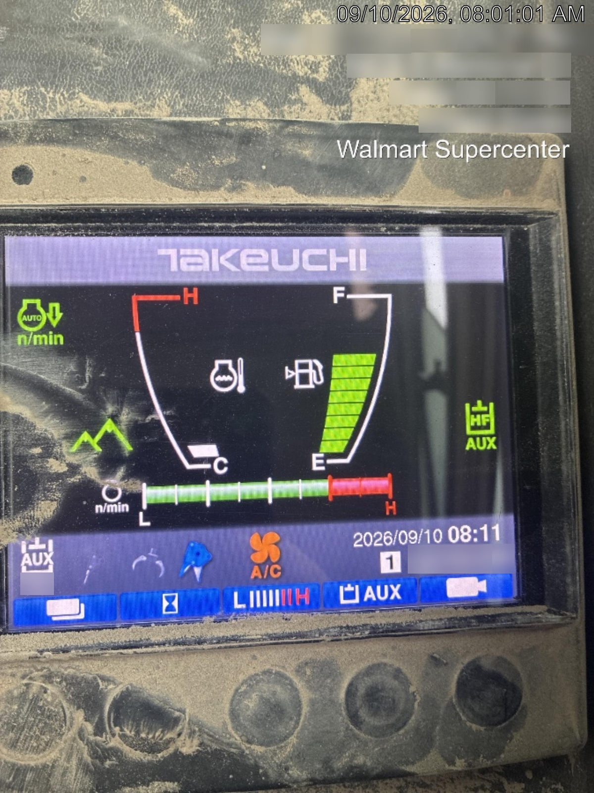 2020 Takeuchi TB290C Cab/Heat/Air, Rubber Tracks, Manual TAG QC