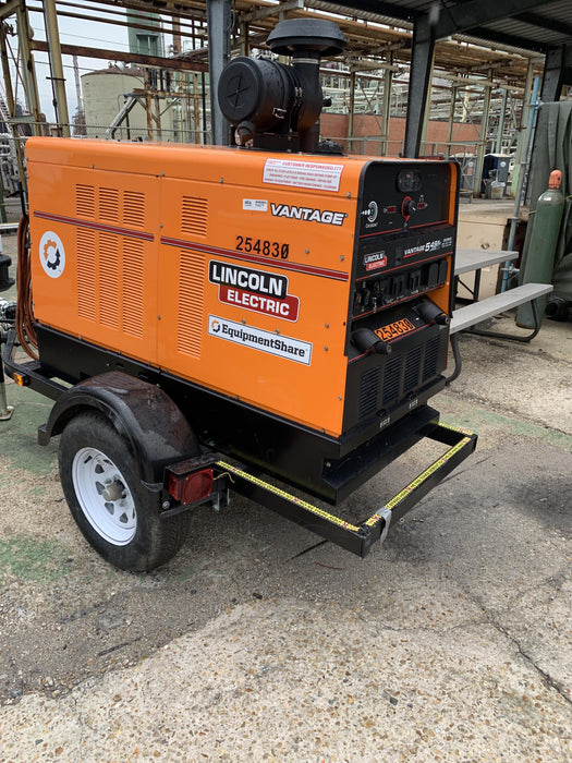 2022 Lincoln Electric Vantage 549X Crosslink Technology, Trailer Mounted, ES Decals, T3