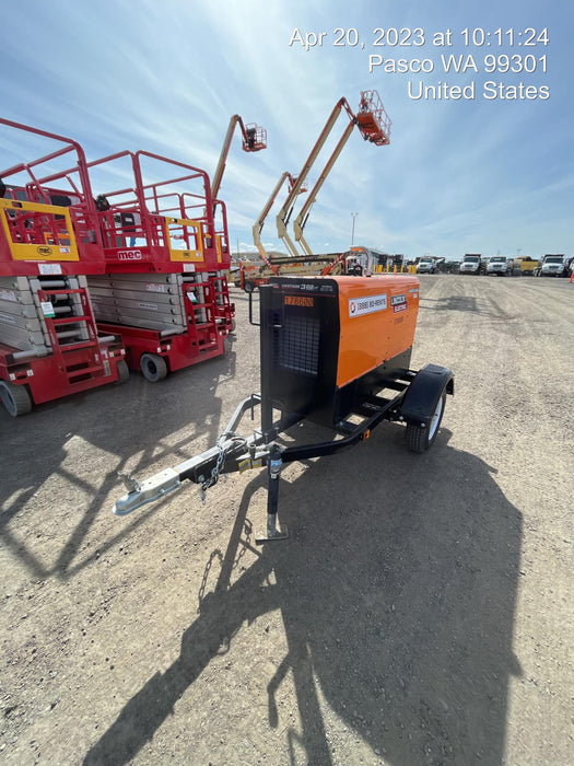 2021 Lincoln Electric Vantage 322 Vantage 322 Ready Pak 3 w/ Decals, ORANGE (includes trailer, cable rack, fender light kit) NO Telematics