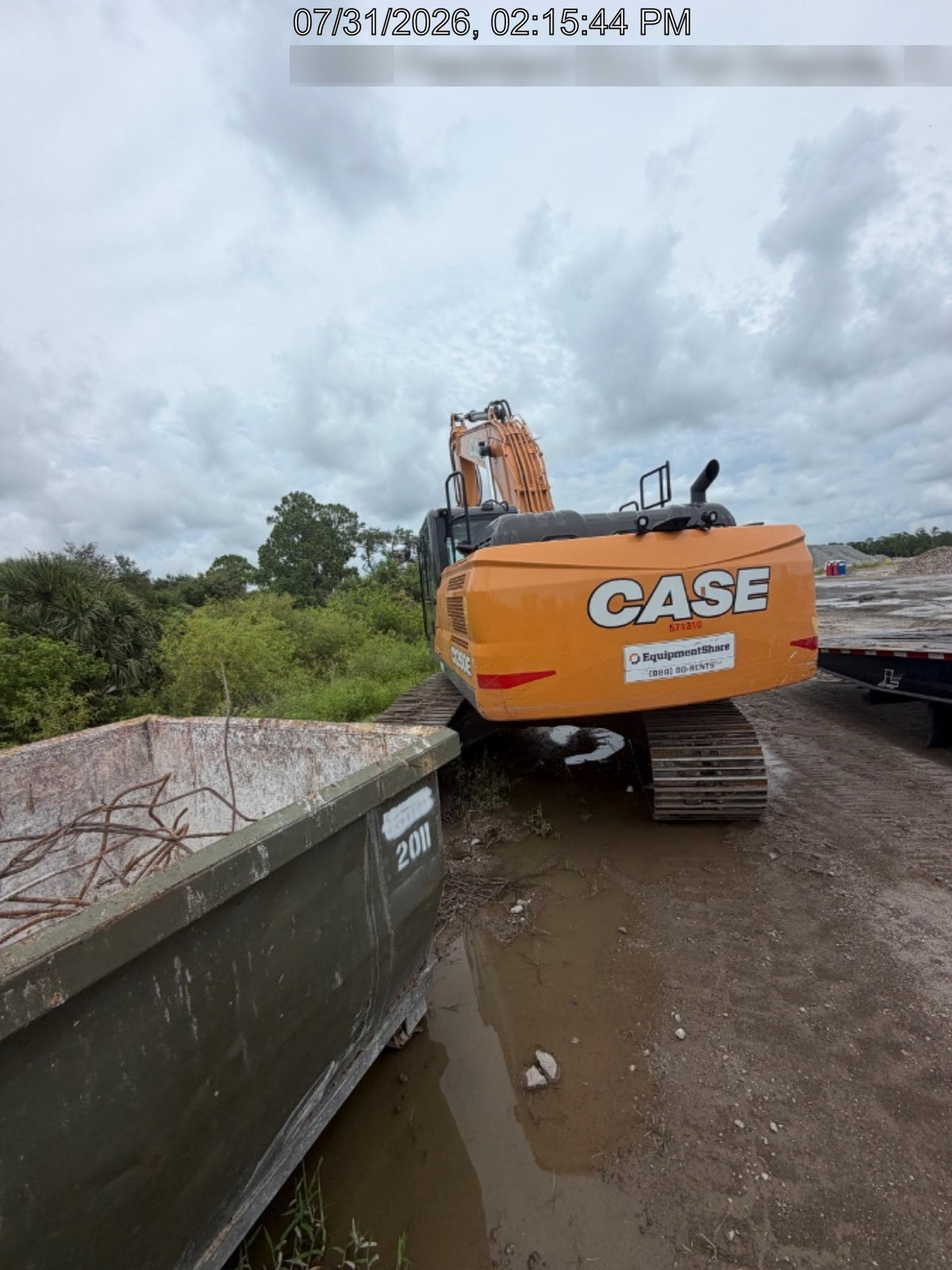 2025 CASE CX260E