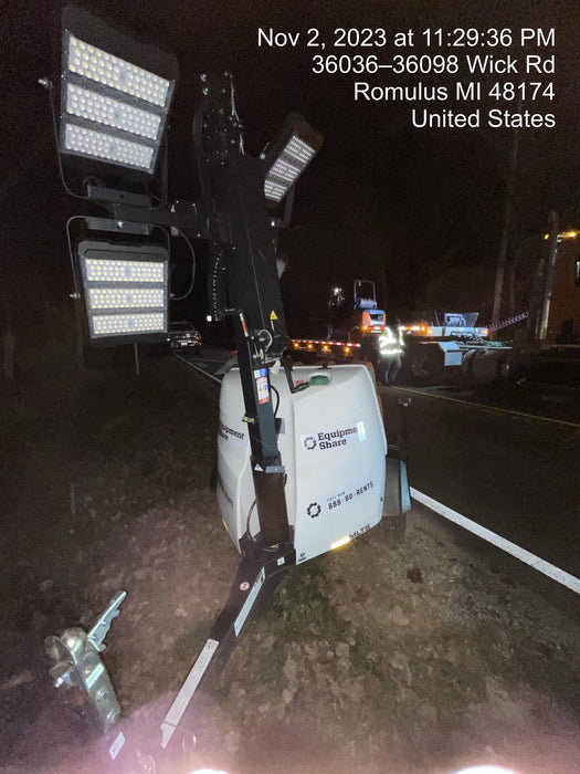 2023 Generac MLT2 Diesel, Flex Switch 120V Input, Powerzone Controller, (4) 320W LED Lights, 4kW Generator, 39.9 Gal Fuel Tank, 2" Ball, T3