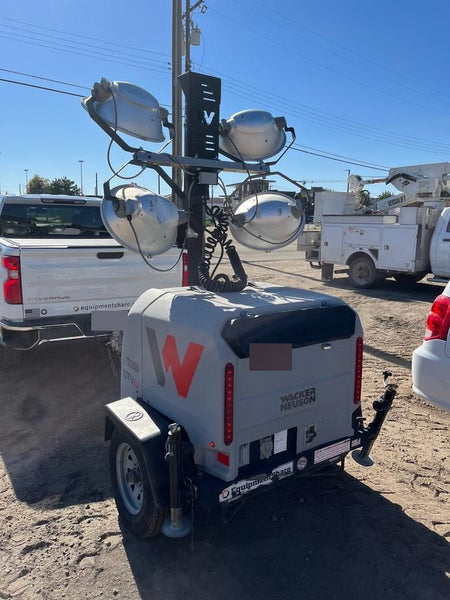 2019 Wacker Neuson LTV6L-MH Mobile Light Tower w/Fuel Level Sensor Installed
