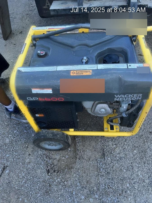 2018 WACKER NEUSON GP6600A