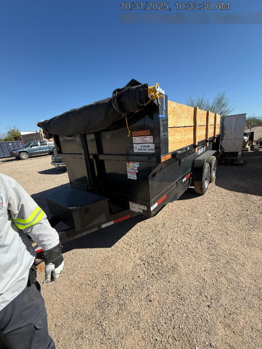 2025 TEXAS PRIDE TRAILERS DT714416KBP