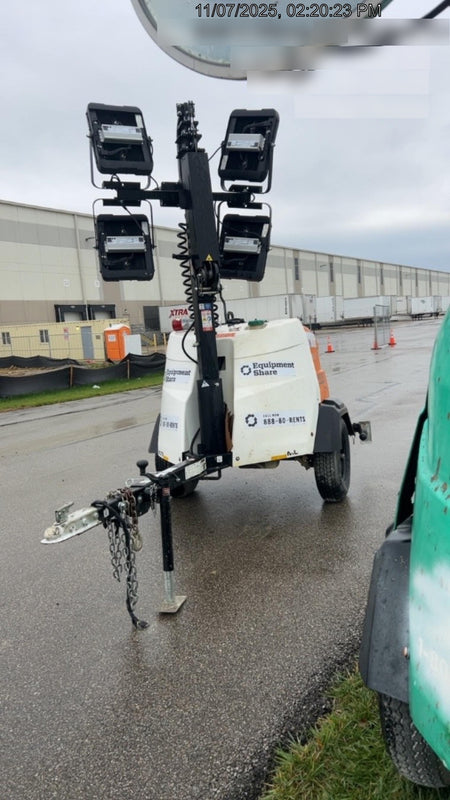 2023 Generac MLT2 Diesel, Flex Switch 120V Input, Powerzone Controller, (4) 320W LED Lights, 4kW Generator, 39.9 Gal Fuel Tank, 2" Ball, T3