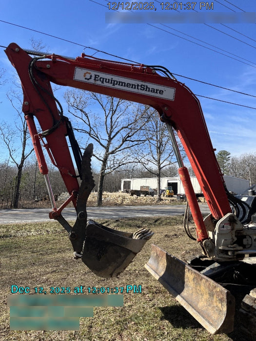 2020 Link-Belt 80X3EX 7'2" ARM, 17.7" rubber tracks, Multi function aux hydraulics