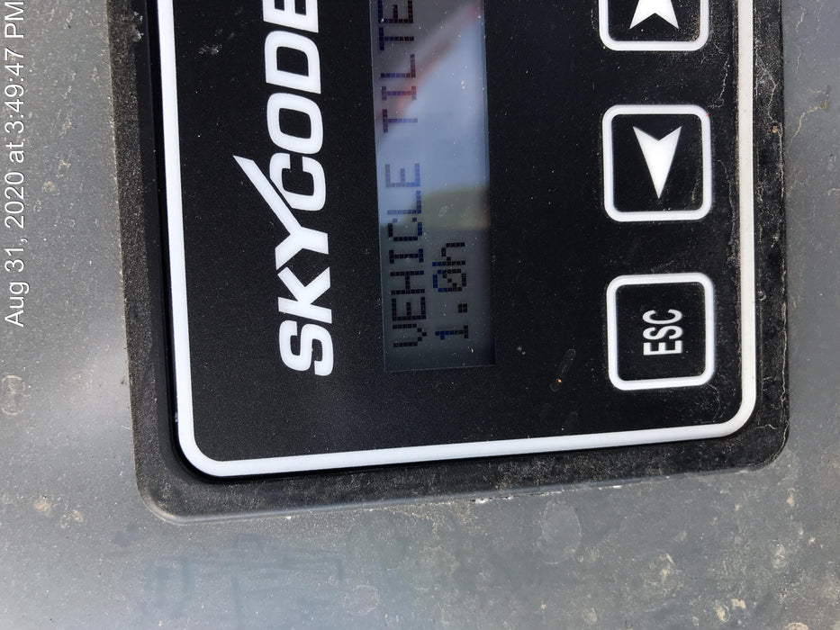 2020 Skyjack SJIII-3226 Solid NM Tires, Half height spring hinged entry gate, Dual Beacons