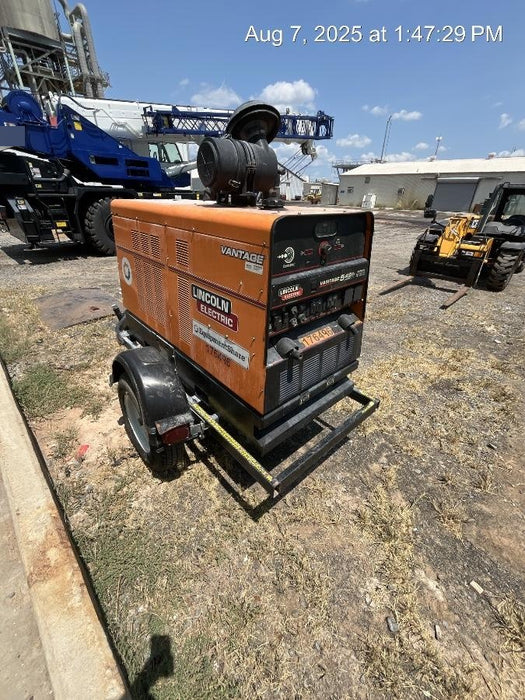 2021 Lincoln Electric Vantage 549X Ready Pak 3, ORANGE (includes trailer, cable rack, fender light kit)