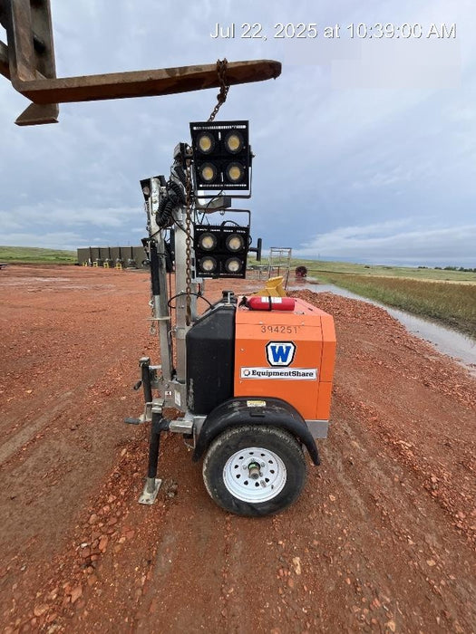 2024 Wanco WLTT-4MM4K Diesel, Deep Sea Controller, Shore Power Plug, Auto Start, (4) 350W LED Floodlights, 4kW Generator, 60 Gal Fuel Tank, 2" Ball, T3