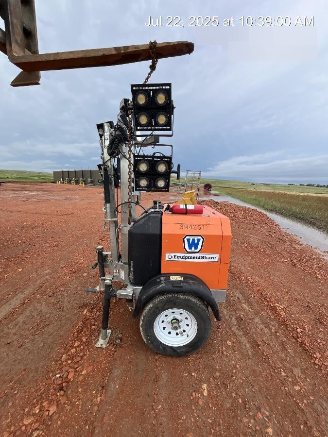 2024 Wanco WLTT-4MM4K Diesel, Deep Sea Controller, Shore Power Plug, Auto Start, (4) 350W LED Floodlights, 4kW Generator, 60 Gal Fuel Tank, 2" Ball, T3