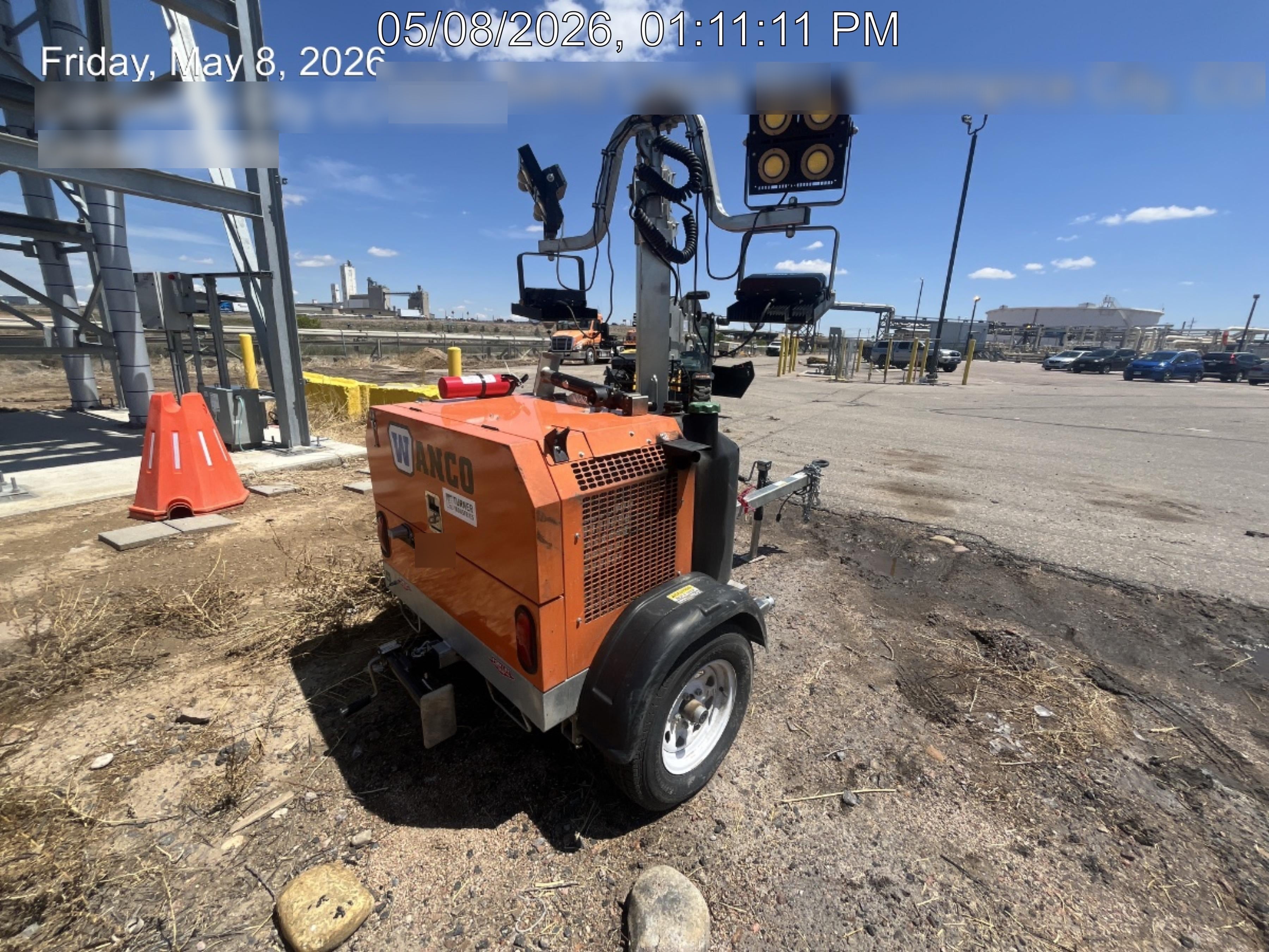 2024 Wanco WLTT-4MM4K Diesel, Deep Sea Controller, Shore Power Plug, Auto Start, (4) 350W LED Floodlights, 4kW Generator, 60 Gal Fuel Tank, 2" Ball, T3