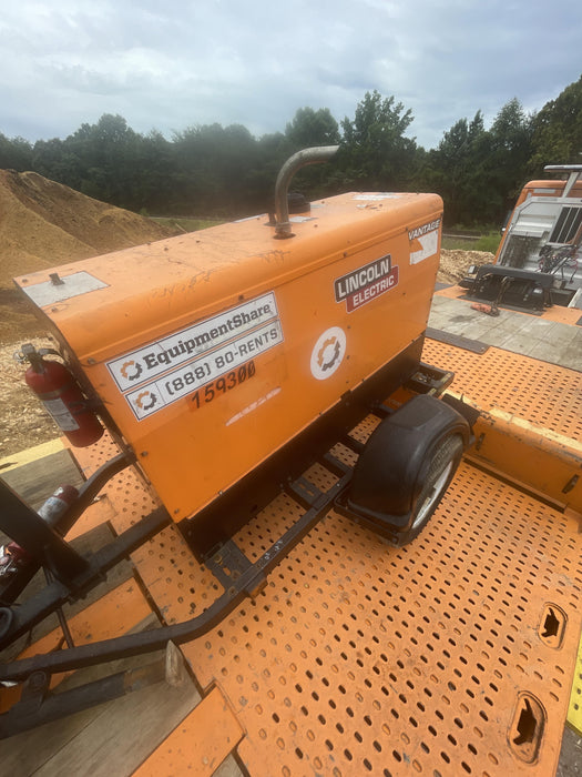 2021 Lincoln Electric Vantage 322 Vantage 322 Ready Pak 3 w/ Decals, ORANGE (includes trailer, cable rack, fender light kit) NO Telematics