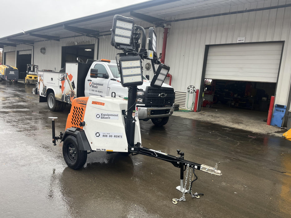 2024 Generac MLT2 Diesel, Flex Switch 120V Input, Powerzone Controller, 
(4) 320W LED Lights, 4kW Generator, 39.9 Gal Fuel Tank, 2" Ball, T3