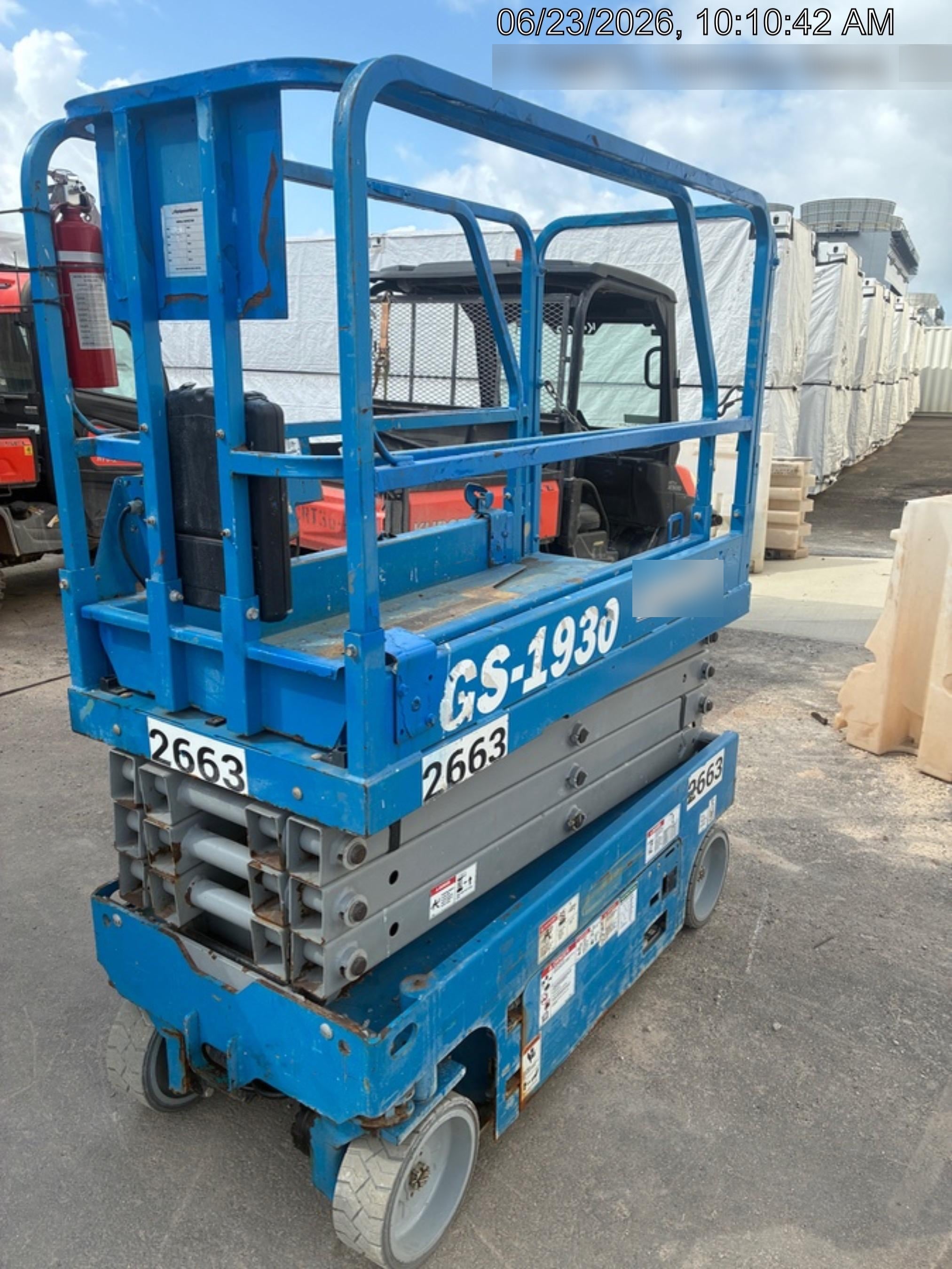 2017 Genie GS-1930 Genie GS-1930 Scissor Lift