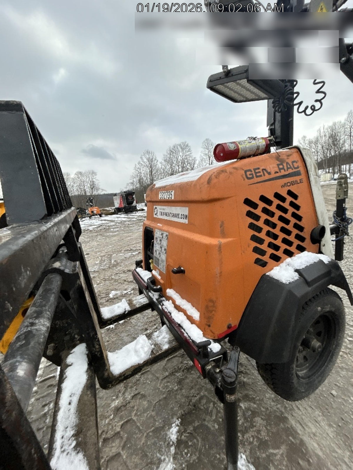 2023 Generac MLT2 Diesel, Flex Switch 120V Input, Powerzone Controller, (4) 320W LED Lights, 4kW Generator, 39.9 Gal Fuel Tank, 2" Ball, T3