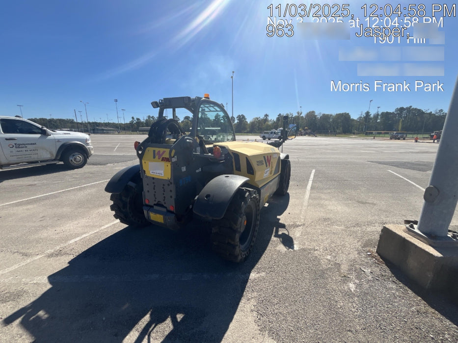 2018 Wacker Neuson TH627 Wacker Neuson TH627 Telehandler w/Canopy, Solid Tires, 48" Carriage and Forks
