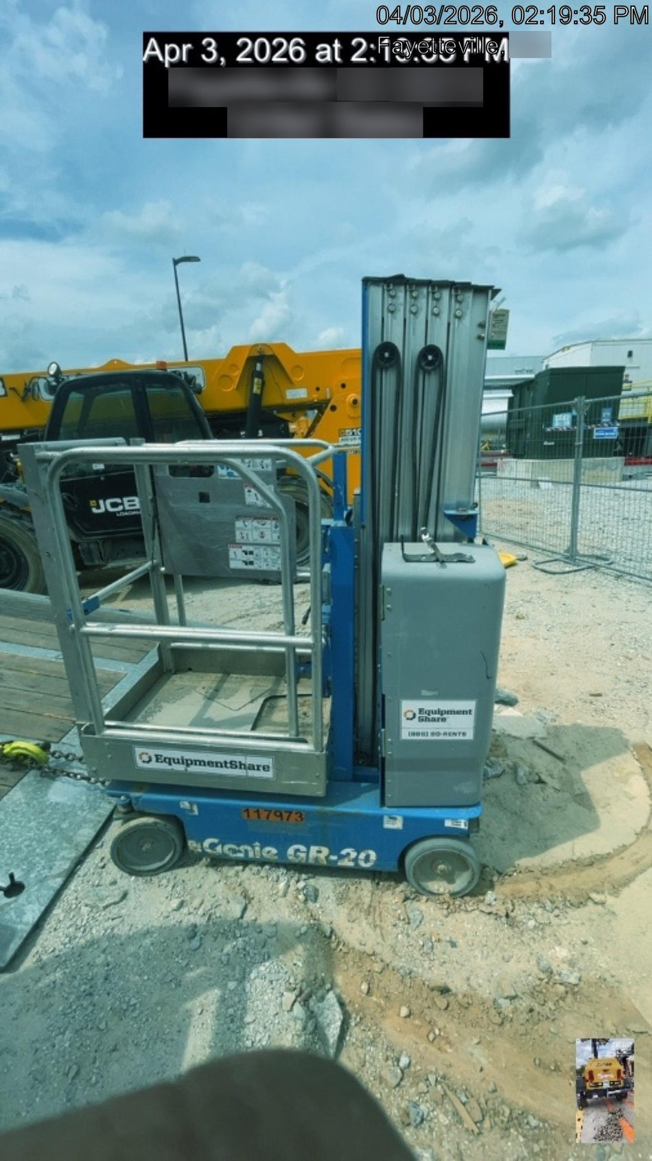 2020 GENIE GR-20