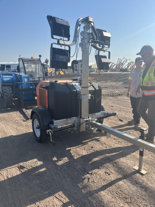 2024 Wanco WLTT-4MM4K Diesel, Deep Sea Controller, Shore Power Plug, Auto Start, (4) 350W LED Floodlights, 4kW Generator, 60 Gal Fuel Tank, 2" Ball, T3