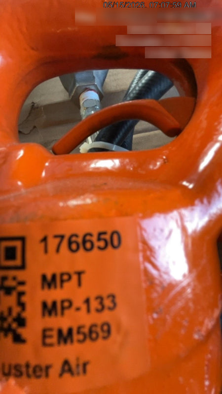 2021 MICHIGAN PNEUMATIC MP-133-ORANGE-NEP