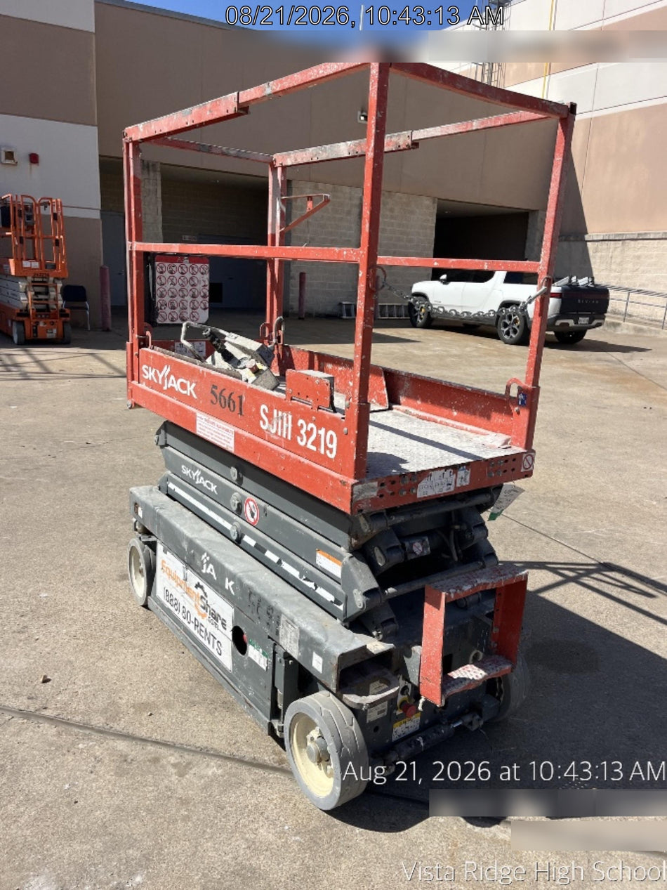 2017 Skyjack SJIII-3219 SJ3219, Trojan Battery Set, Extended Warranty 5yr/5k hr