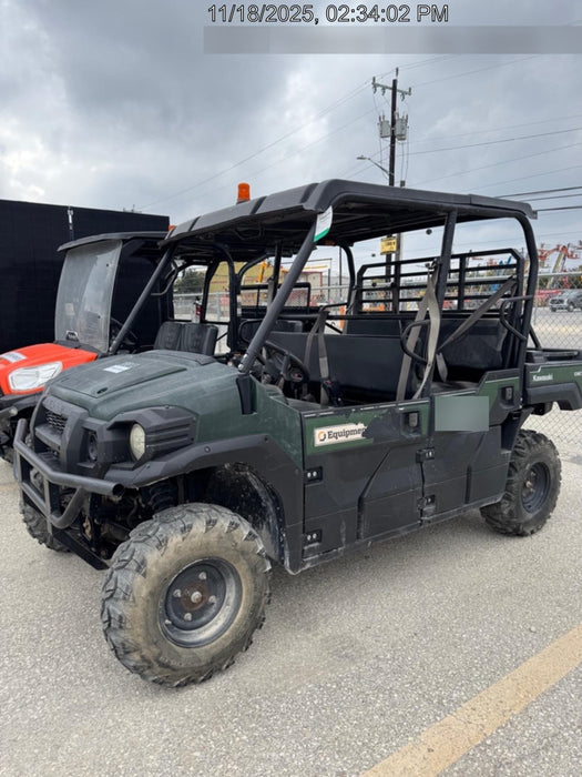 2019 Kawasaki Mule PRO-DXT Standard Options, Backup Alarm, Beacon, Plastic Hard Top, Poly Windshield, Horn Kit