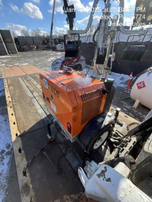 2024 Wanco WLTT-4MM4K Diesel, Deep Sea Controller, Shore Power Plug, Auto Start, (4) 350W LED Floodlights, 4kW Generator, 60 Gal Fuel Tank, 2" Ball, T3