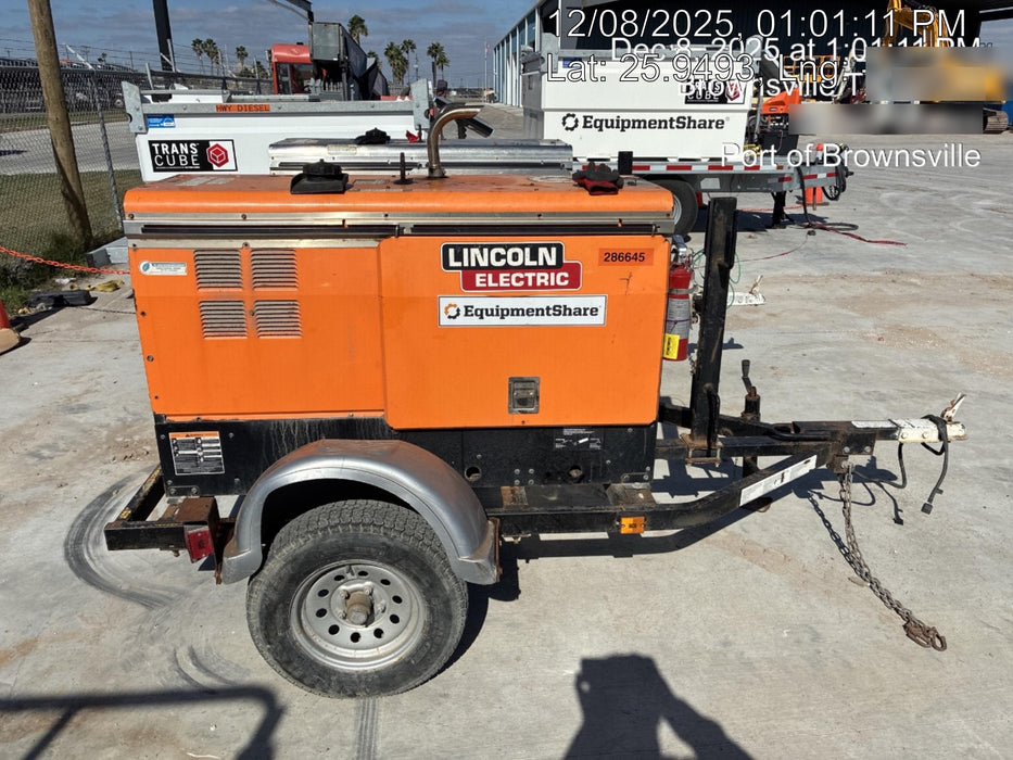 2022 Lincoln Electric LE400 Kubota V1505, Trlr, Cable Rack, Light Kit, ES Decals, T3