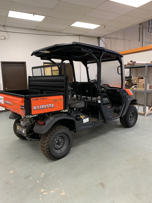 2020 Kubota RTV-X1140W-H 4WD utility cart -LED strobe -Windshield tempered glass -Plastic canopy -Wire harness kit -Backup alarm
