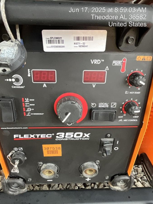 2023 LINCOLN ELECTRIC FLEXTEC 350X