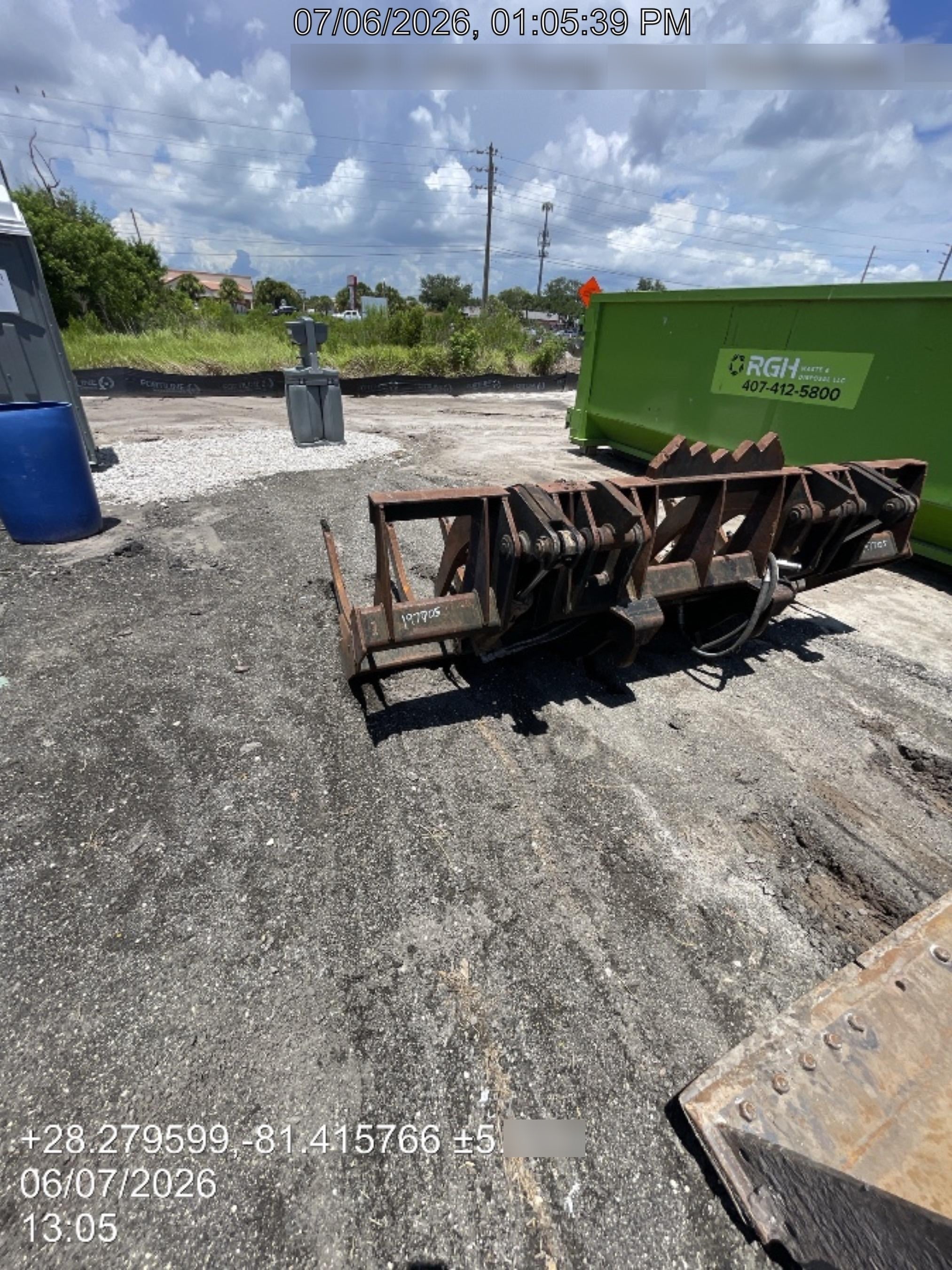 2021 FLECO 120" Grapple Rake - Fleco