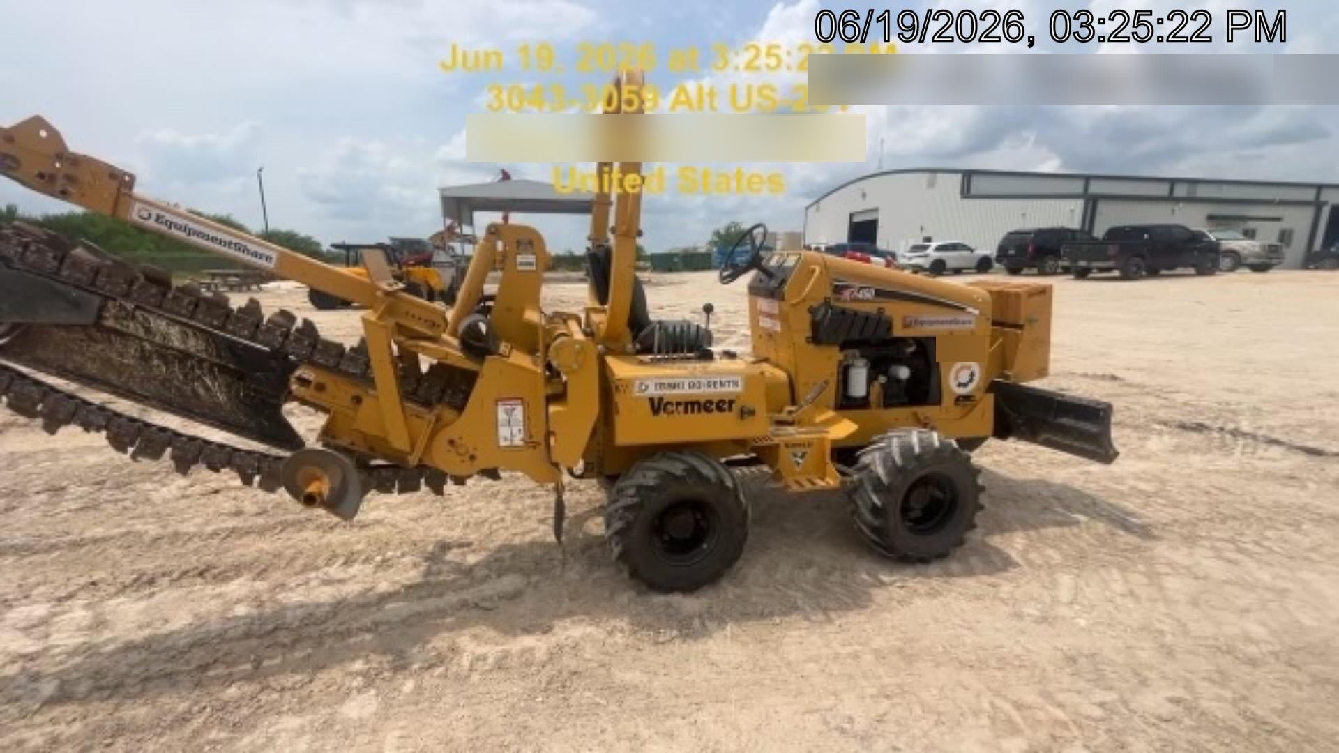 2019 VERMEER RTX450