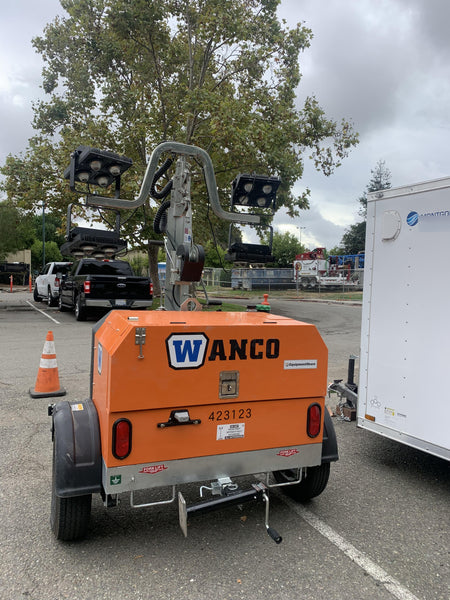 2024 Wanco WLTT-4MM4K Diesel, Deep Sea Controller, Shore Power Plug, Auto Start, (4) 350W LED Floodlights, 4kW Generator, 60 Gal Fuel Tank, 2" Ball, T3