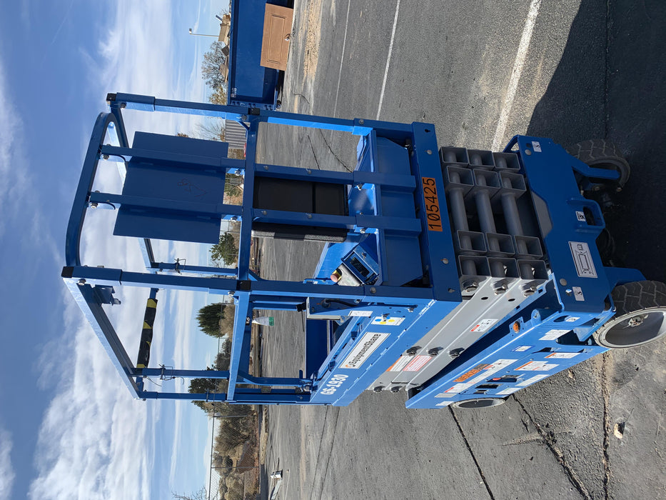 2020 Genie GS-1930 Solid Non Marking Tires, Beacon, Folding rails with half height swing gate