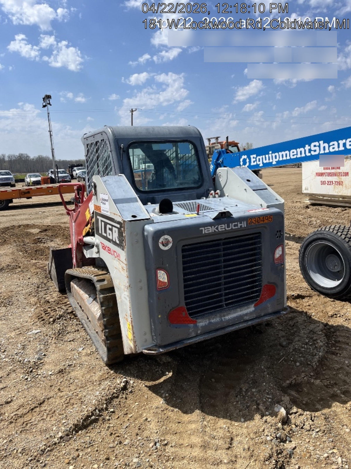 2022 TAKEUCHI TL6CR