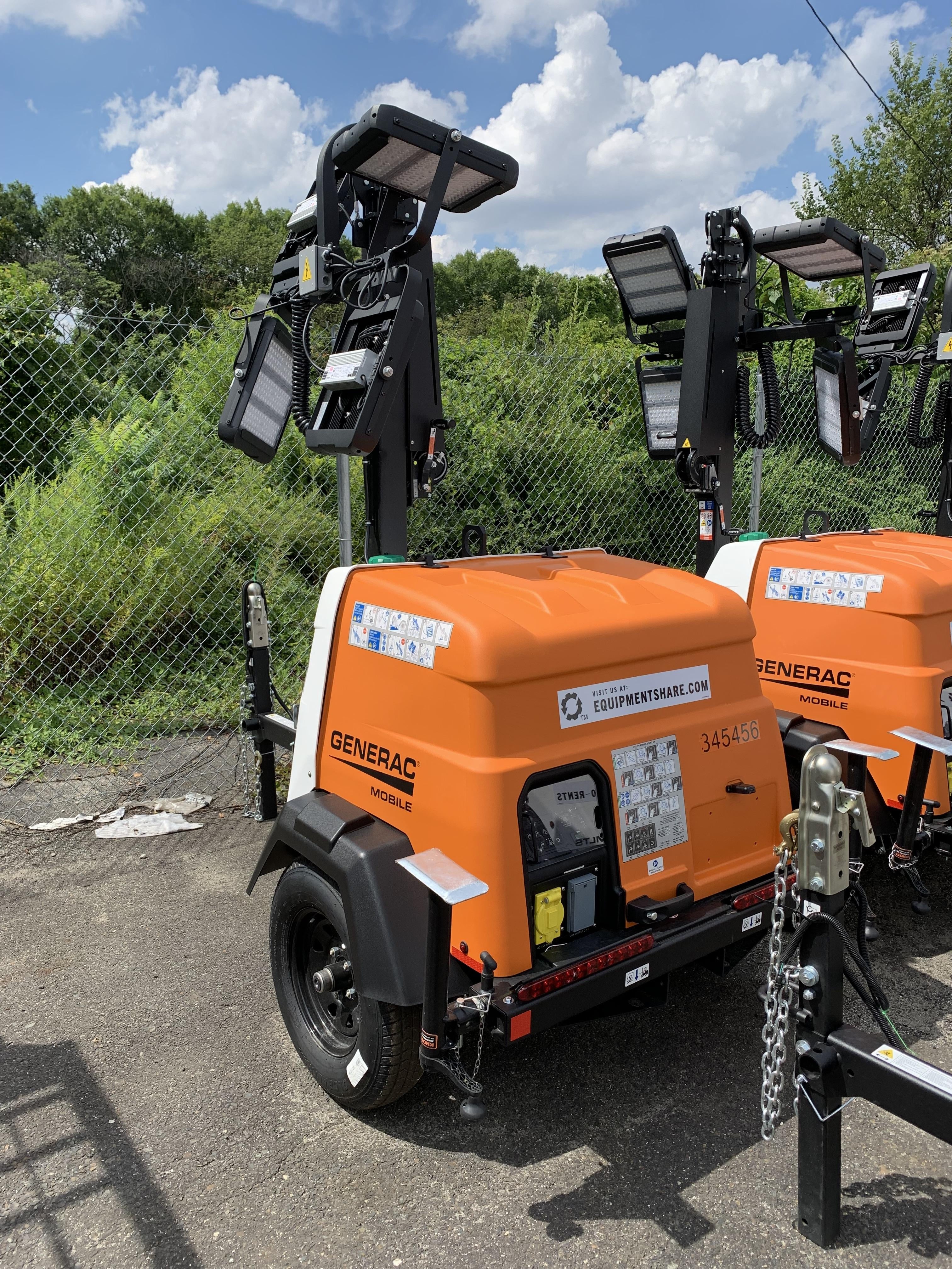 2023 Generac MLT2 Diesel, Flex Switch 120V Input, Powerzone Controller, (4) 320W LED Lights, 4kW Generator, 39.9 Gal Fuel Tank, 2" Ball, T3