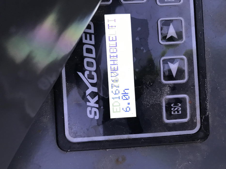 2020 Skyjack SJIII-3219 Solid NM Tires, Half height spring hinged entry gate, Dual Beacons, 800W Inverter