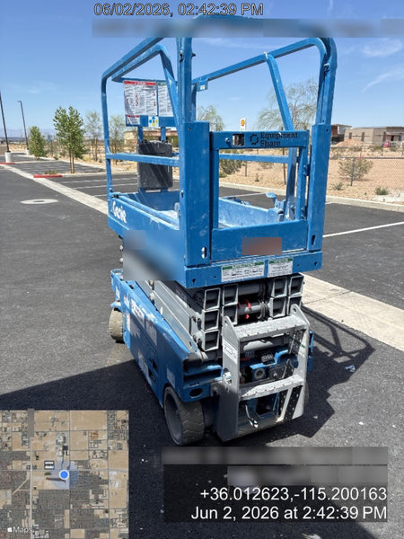 2019 Genie GS-1930 Half Height Swing Gate, 800W Inverter