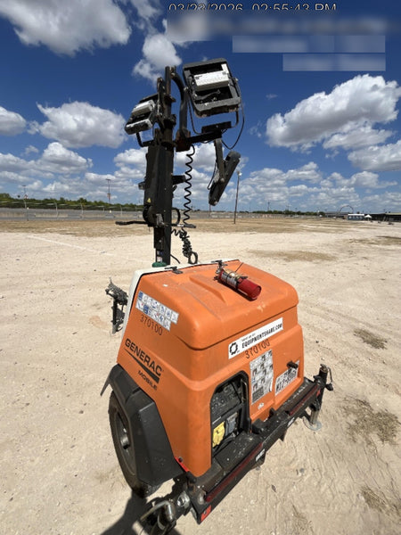 2023 Generac MLT2 Diesel, Flex Switch 120V Input, Powerzone Controller, 
(4) 320W LED Lights, 4kW Generator, 39.9 Gal Fuel Tank, 2" Ball, T3