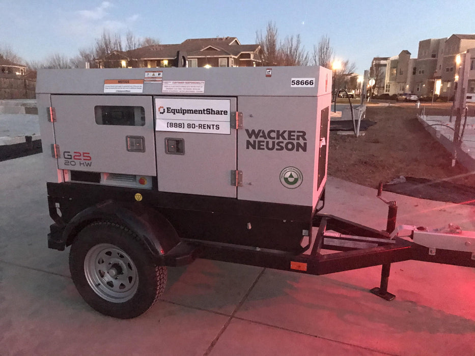 2020 WACKER NEUSON G25