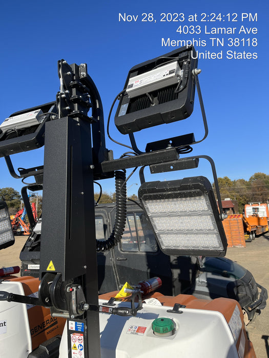 2023 Generac MLT2 Diesel, Flex Switch 120V Input, Powerzone Controller, (4) 320W LED Lights, 4kW Generator, 39.9 Gal Fuel Tank, 2" Ball, T3