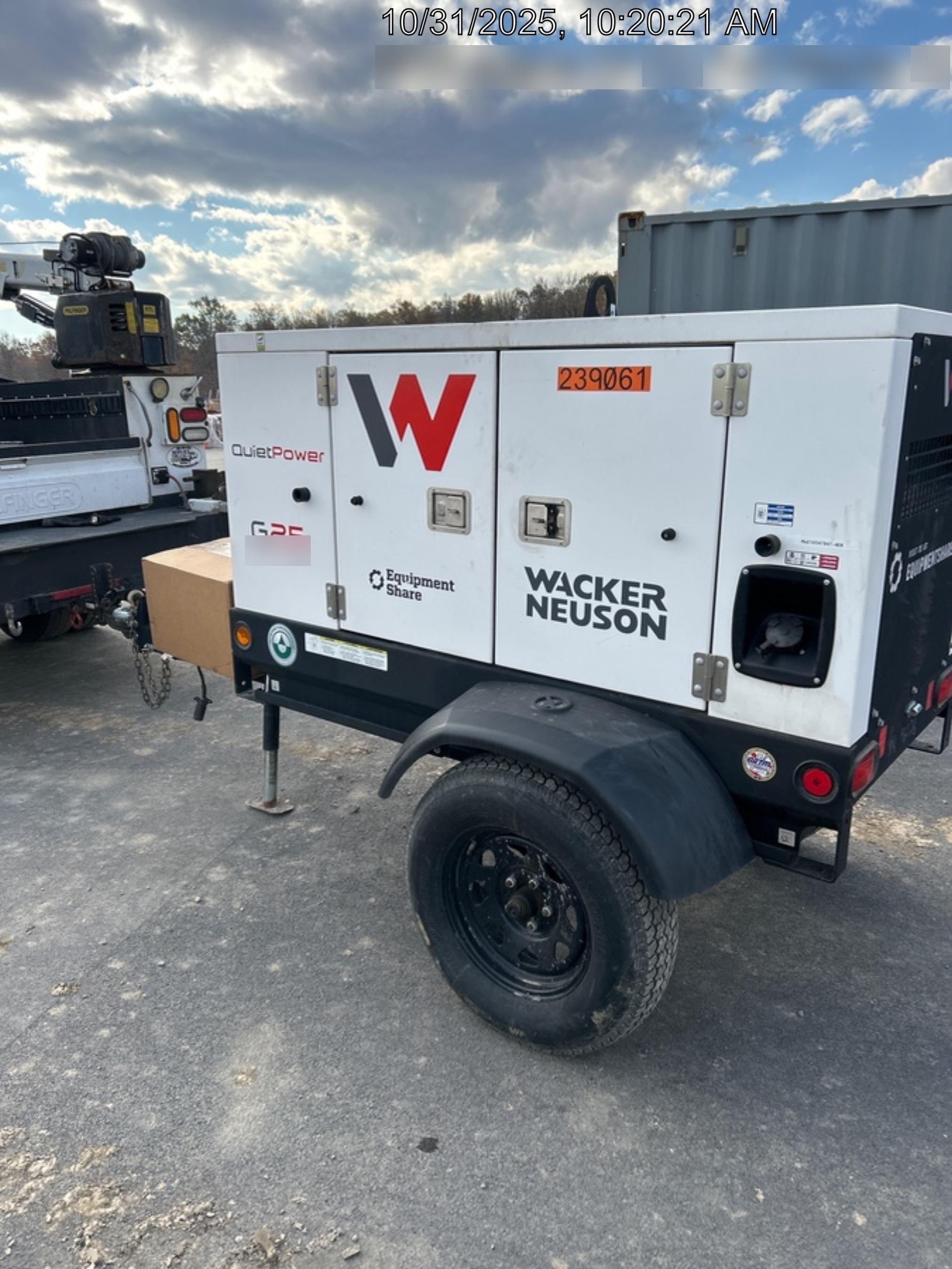 2022 WACKER NEUSON G25
