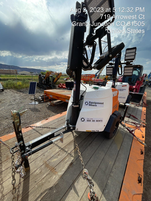 2023 Generac MLT2 Diesel, Flex Switch 120V Input, Powerzone Controller, (4) 320W LED Lights, 4kW Generator, 39.9 Gal Fuel Tank, 2" Ball, T3